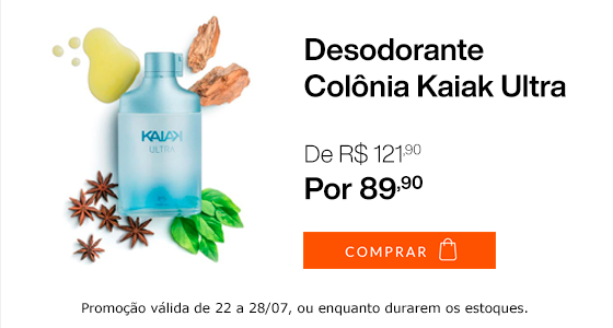 Desodorante Colônia Kaiak Ultra