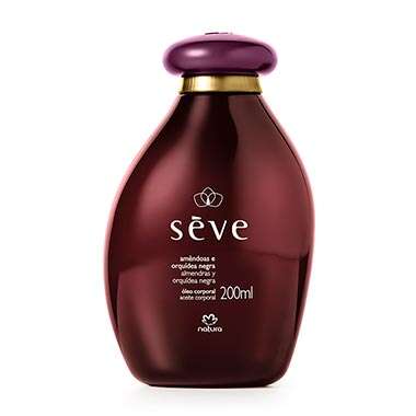 Óleo Desodorante Corporal Amêndoas e Orquídea Negra Sève - 200ml - comprar online Óleo Desodorante Corporal Amêndoas e Orquídea Negra Sève - 200ml - comprar online