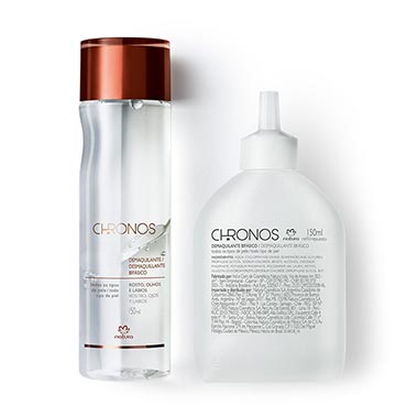 Kit Chronos Demaquilante Bifásico 
Kit Chronos Demaquilante Bifásico
