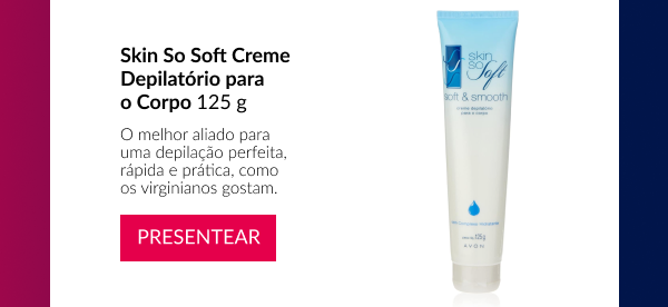 Creme Depilatório Para o Corpo Skin So Soft com Complexo Hidratante 125g
