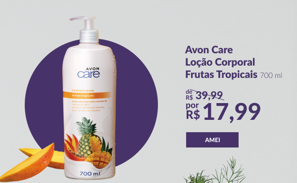 Avon Care Loção Corporal Frutas Tropicais