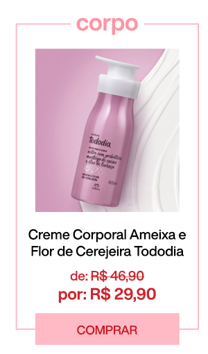 Corpo: Creme Corporal Ameixa e Flor de Cerejeira Tododia. Comprar