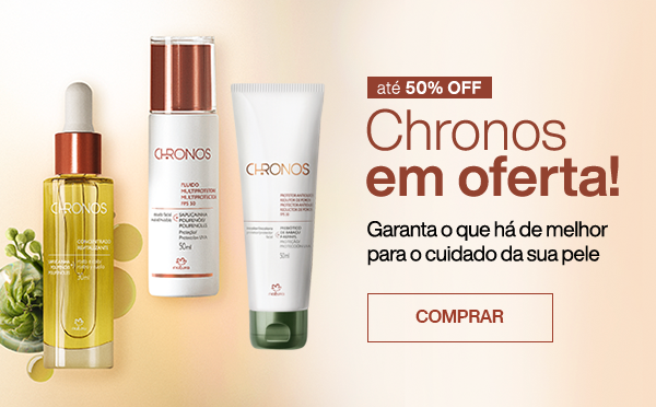 Chronos com até 50% OFF