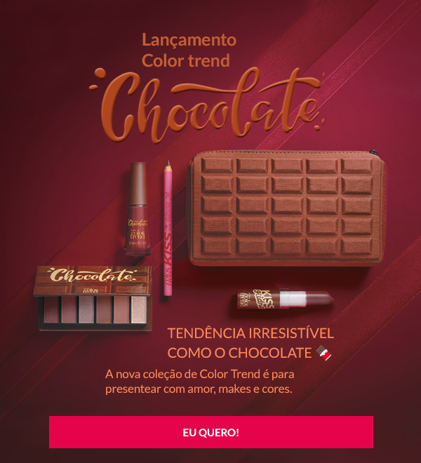 Lançamento Color trend Chocolate
