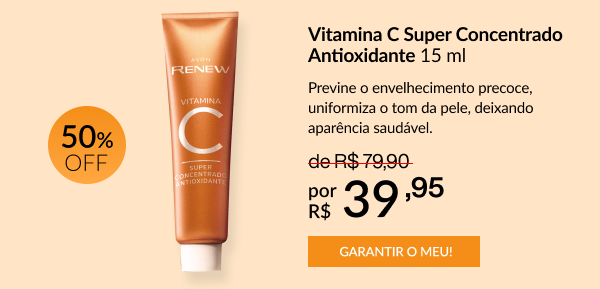 Vitamina C Renew Super Concentrado Antioxidante