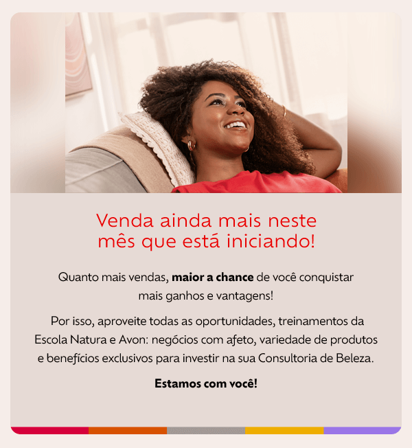 Venda ainda mais neste mês que está iniciando!