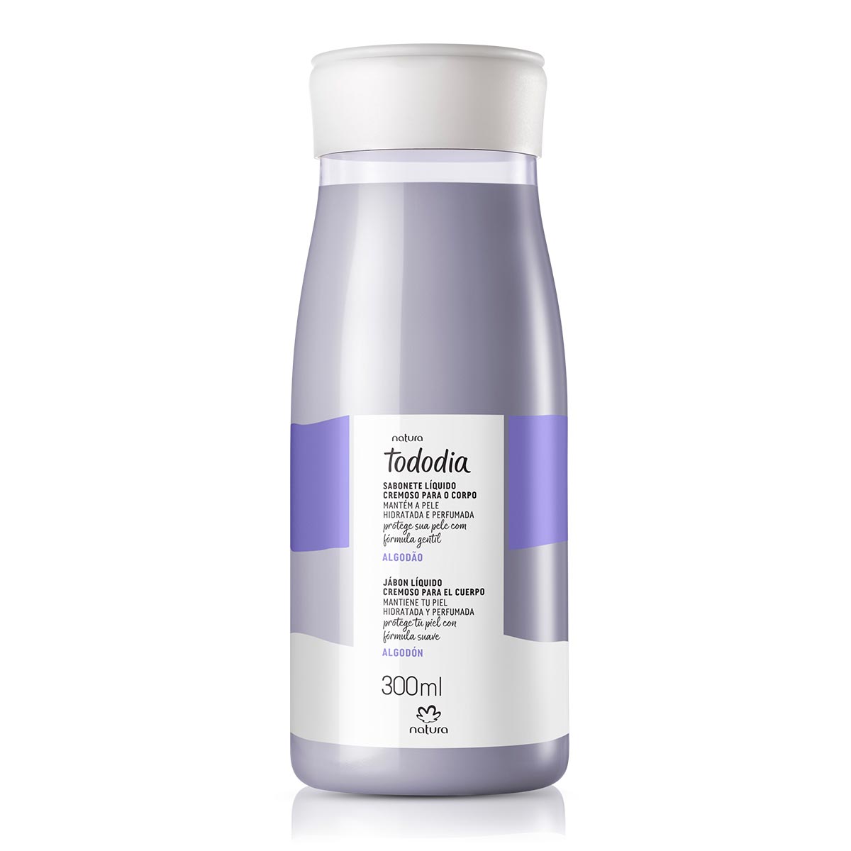 113403  Tododia Sab Liquid Cremoso Algodao 300Ml - comprar online