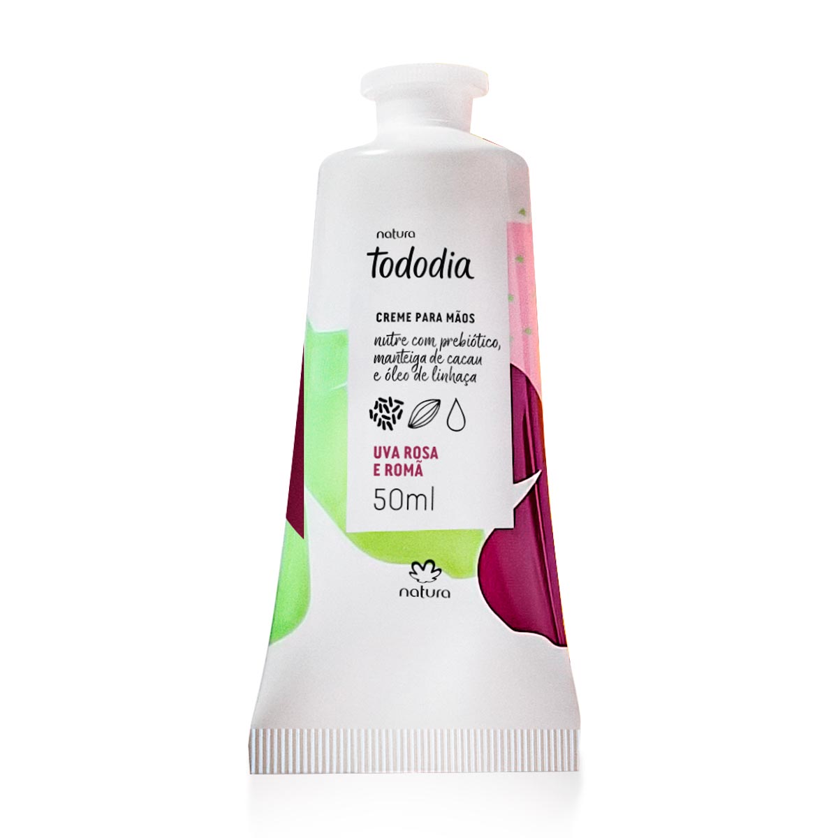 18245 TODODIA HID MAOS UVA ROSA E ROMA 50ML | Maquiagem para Corpo | Natura  | Beleza Todo Dia