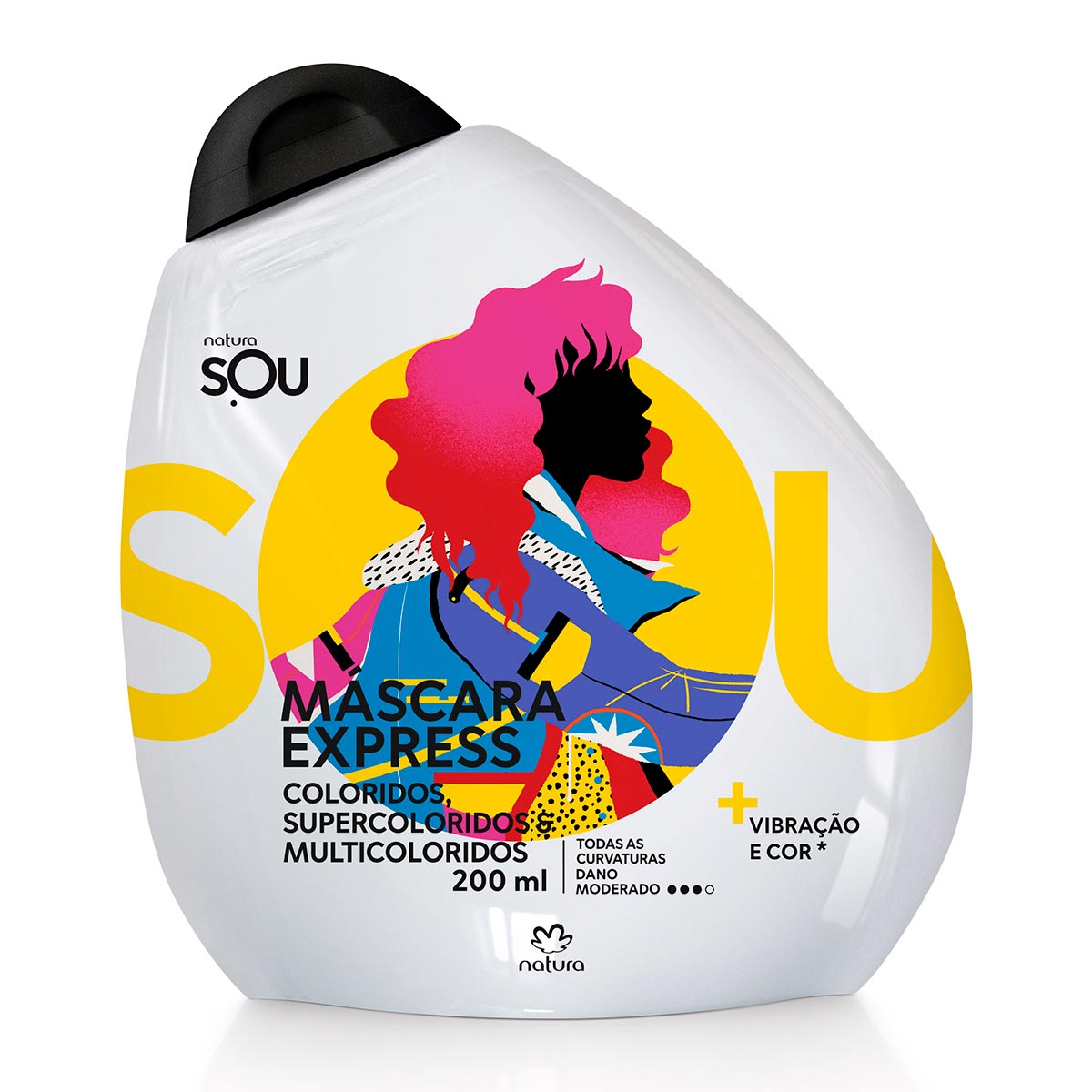 18552  Sou Mascara Cond Cabelo Colorido 200Ml - comprar online