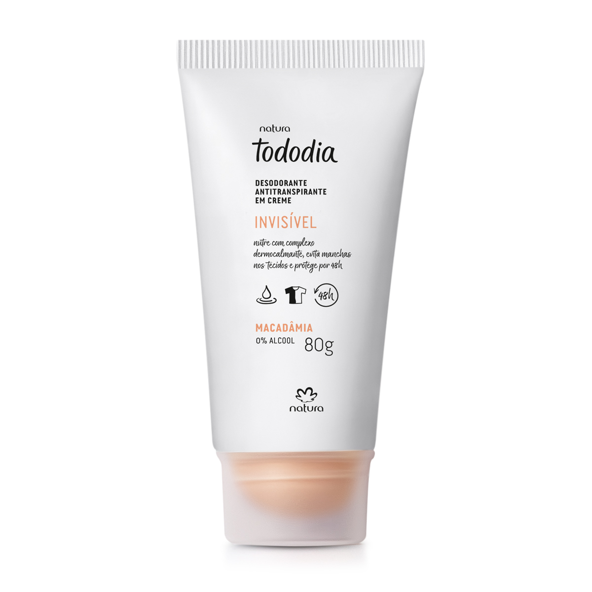 01925  Tododia Desosorante Creme Macadamia Invisivel 80G - comprar online