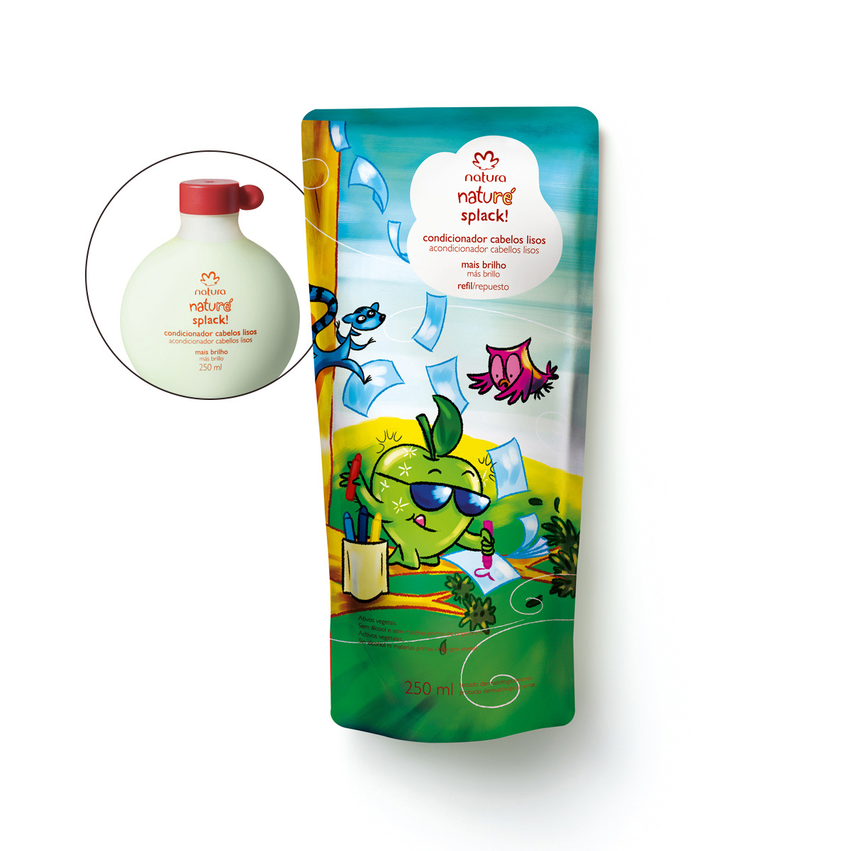 27382 RF SPLACK CONDICIONADOR NATURE CABELOS LISOS 250ML | Cabelos