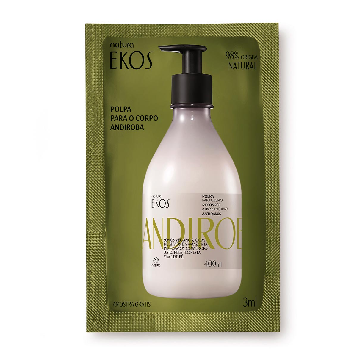 45105  Ekos Hid Des Corp Andiroba Amostra 3Ml - comprar online