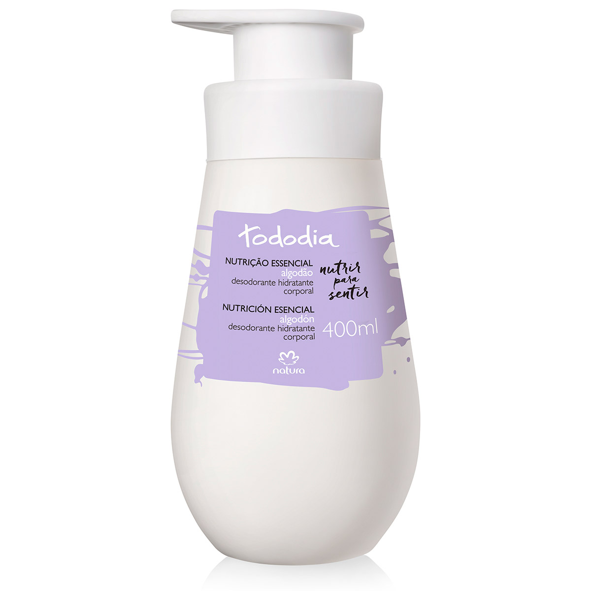 63947  Tododia Hid Corporal Algodao 400Ml Prc - comprar online