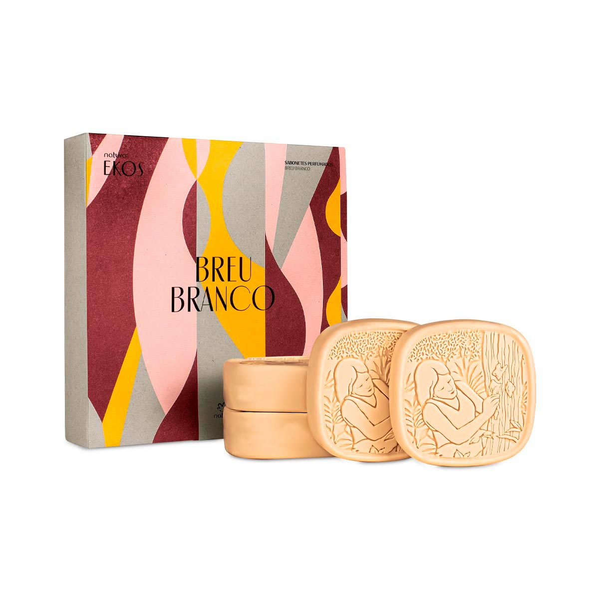 83104  Ekos Breu Branco Sab Barra 4X100G - comprar online