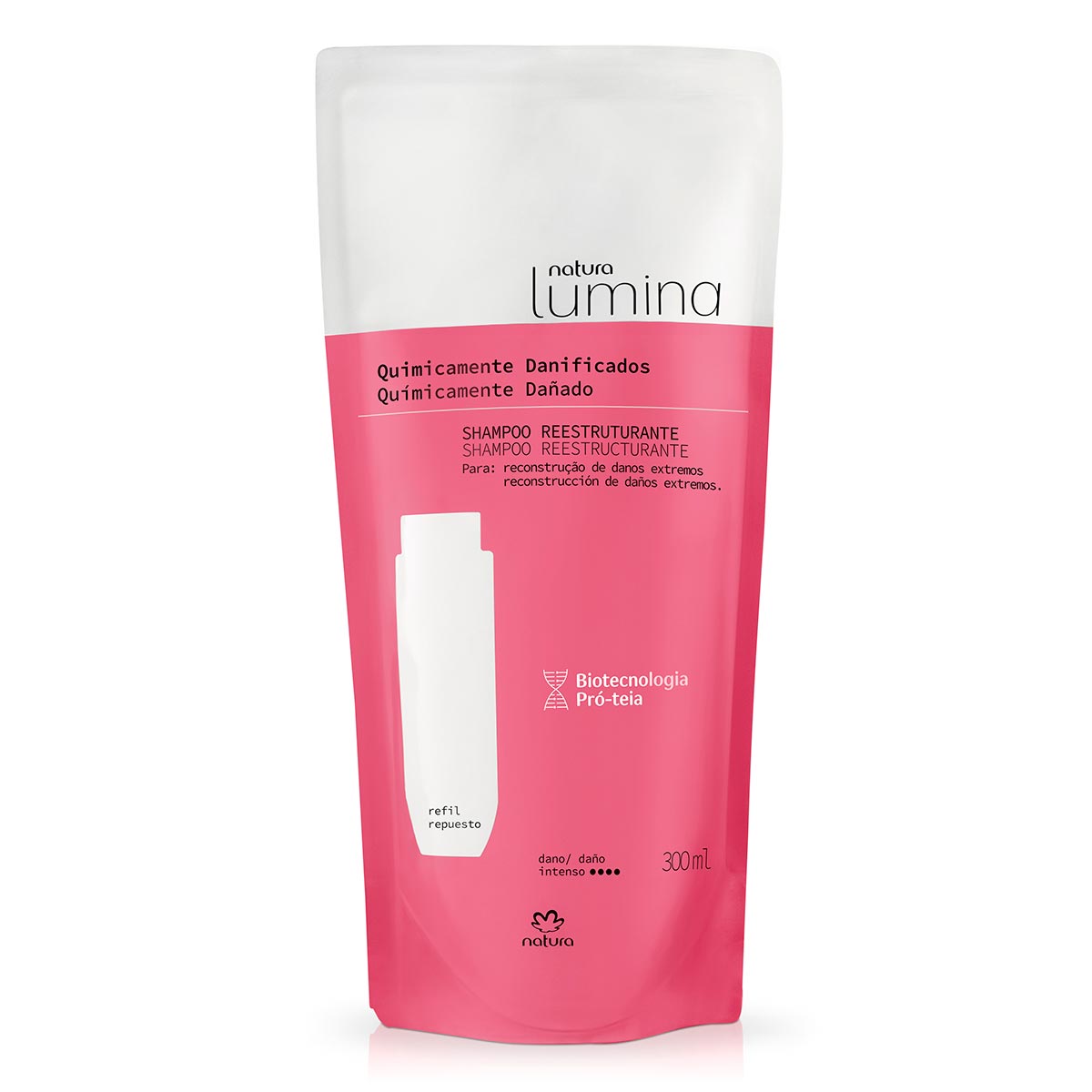 86940  Lumina Shampoo Quimica Danif Rf 300Ml - comprar online