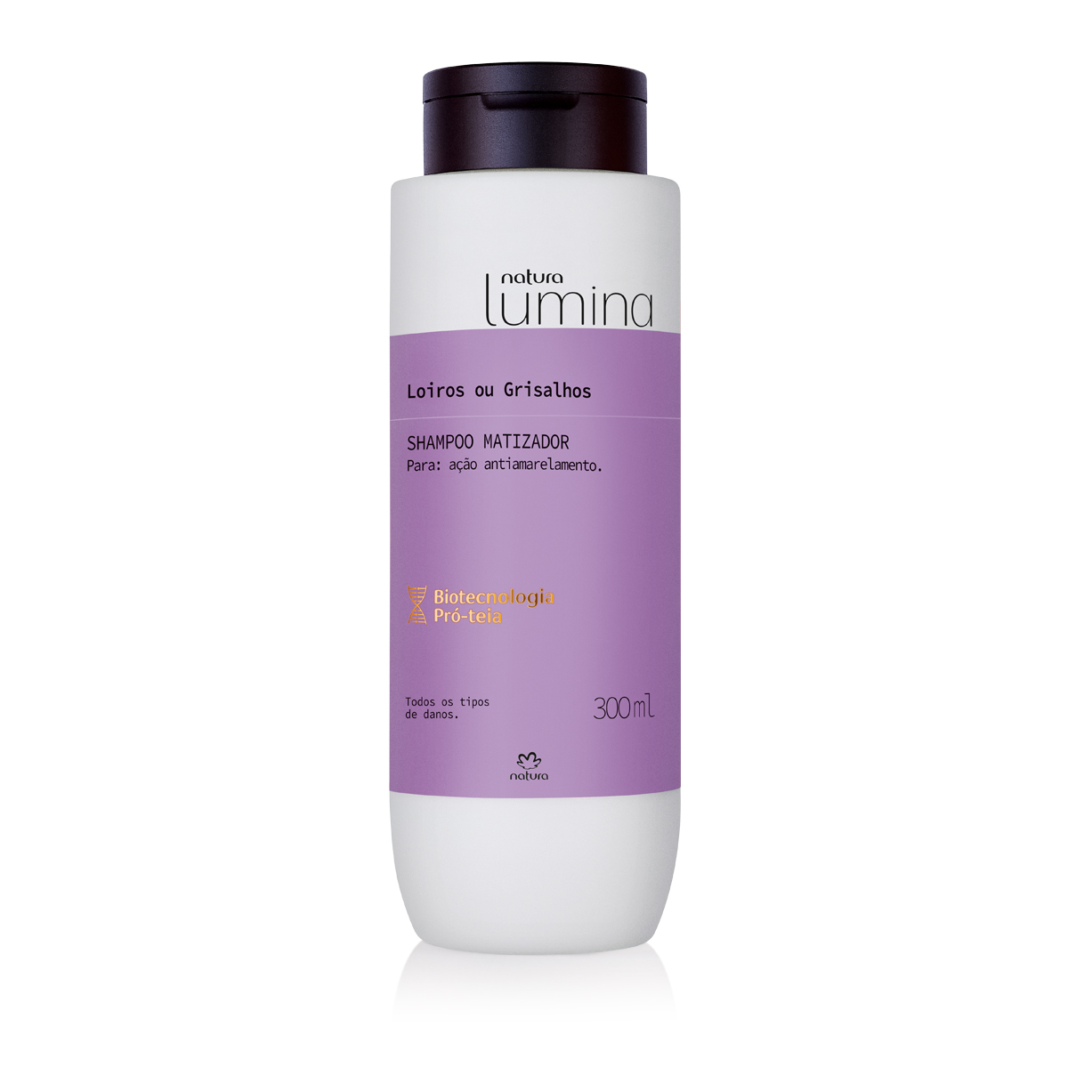86941  Lumina Shampoo Cabelos Loiro E Grisalho 300Ml - comprar online