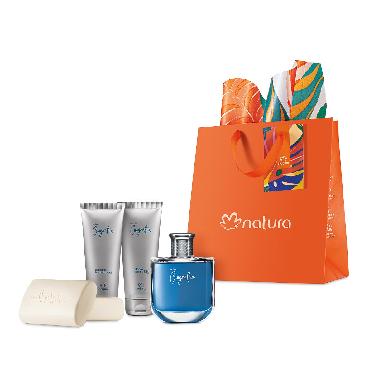 9559 - Presente Natura Biografia Masculino Completo - comprar online