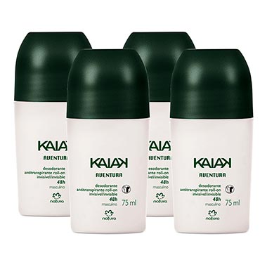 

Kit Desodorante Antitranspirante Roll-on Kaiak Aventura Masculino