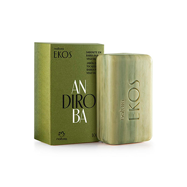 

Sabonete em Barra Puro Vegetal Ekos Andiroba - 1 un de 100g