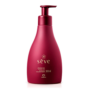 

Desodorante Hidratante Corporal Sève Pimenta Rosa - 300 ml