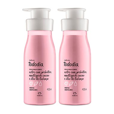 

Kit Creme Nutritivo Desodorante para o Corpo Frutas Vermelhas Tododia