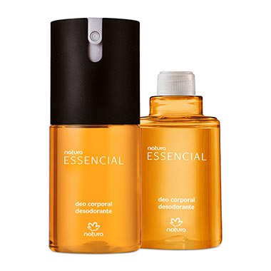 

Kit Deo Corporal Masculino Essencial com Refil