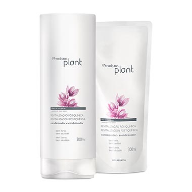 

Kit Plant Condicionador Revitalização Pós-Química com Refil