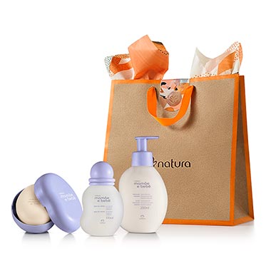 

Presente Natura Mamãe e Bebê Momento Naninha