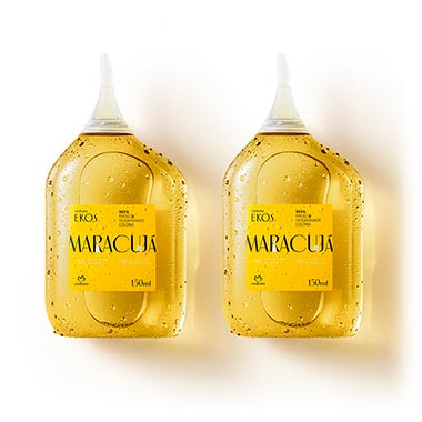 

Kit Refil Ekos Frescor Maracujá Desodorante Colônia