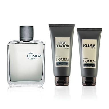 

Kit Natura Homem Madeiras