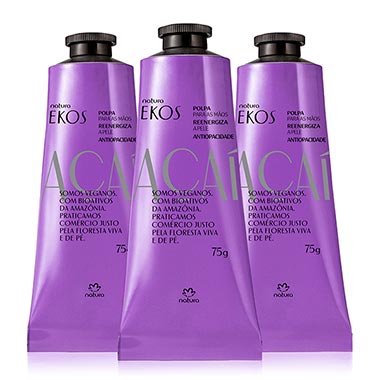 

Kit Polpa Hidratante Para as Mãos Ekos Açaí