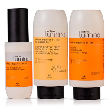 

Kit Sistema Para Cabelo Exposto ao Sol Lumina