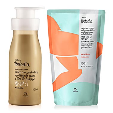 

Kit Creme Desodorante Nutritivo Para o Corpo Tododia Macadâmia