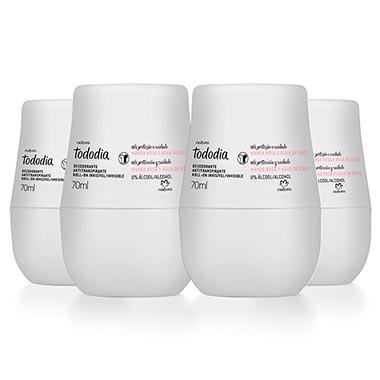 

Kit Desodorante Antitranspirante Roll-On Tododia Manga Rosa e Água de Coco