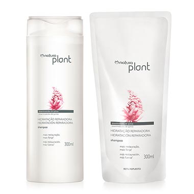 

Kit Plant Shampoo Hidratação Reparadora Refil