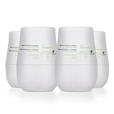 

Kit Desodorante Antitranspirante Roll-On Tododia Alecrim e Sálvia