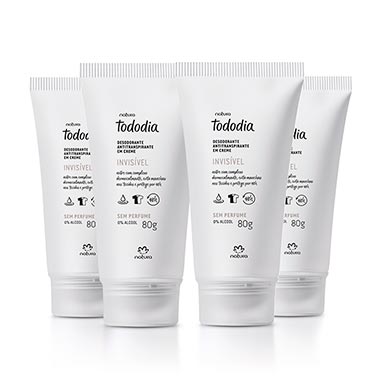 

Kit Desodorante Antitranspirante em Creme Tododia Sem Perfume