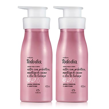 

Kit Creme Desodorante Nutritivo para o Corpo Tododia Amora Vermelha e Jabuticaba