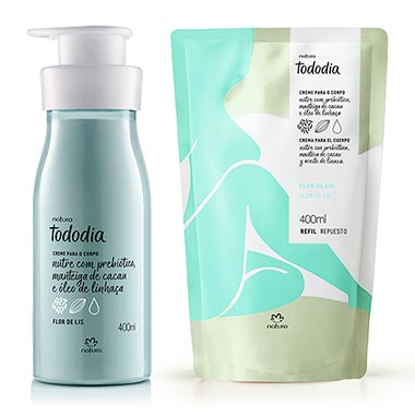 

Kit Creme Desodorante Nutritivo Para o Corpo Flor De Lis