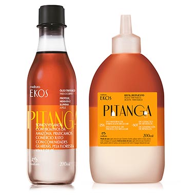 

Kit Óleo Trifásico Desodorante Corporal Ekos Pitanga