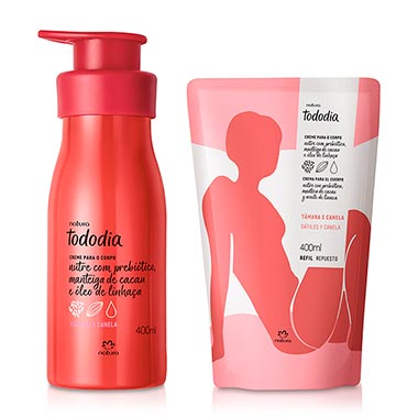 

Kit Tododia Tâmara e Canela Com Refil