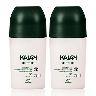 

Kit Desodorantes Antitranspirantes Roll-On Kaiak Aventura Masculino