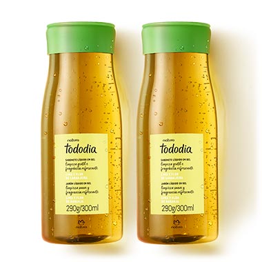 

Kit Sabonete Líquido Em Gel Tododia Lima e Flor De Laranjeira