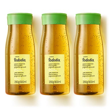 

Kit Sabonete Líquido Em Gel Tododia Lima e Flor De Laranjeira