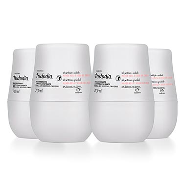 

Kit Desodorante Antitranspirante Roll-On Tododia Manga Rosa e Água de Coco