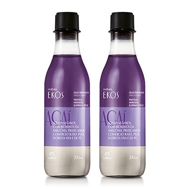 

Kit Óleo Trifásico Desodorante Corporal Ekos Açaí