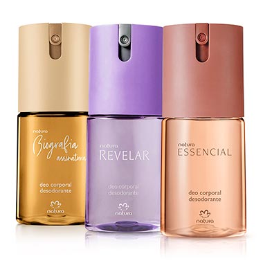 

Conjunto Desodorante Corporal Feminino - 3 x 100 ml