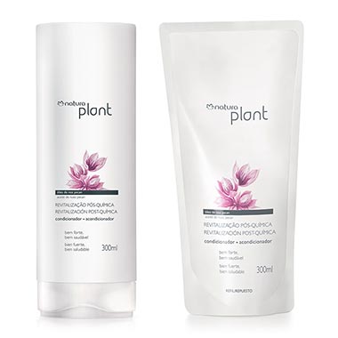 

Kit Plant Condicionador Revitalização Pós-química com Refil