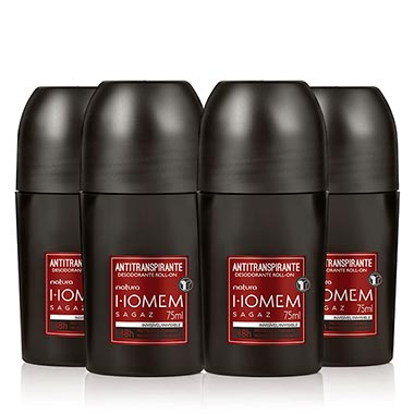

Kit Desodorante Antitranspirante Roll-On Natura Homem Sagaz