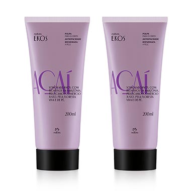 

Kit Polpa Desodorante Hidratante Para o Corpo Ekos Açaí